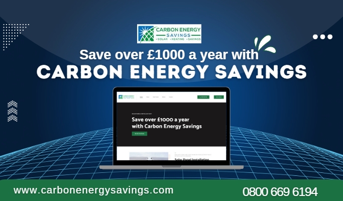 Carbon Energy Savings Website Design Portfolio Case Study