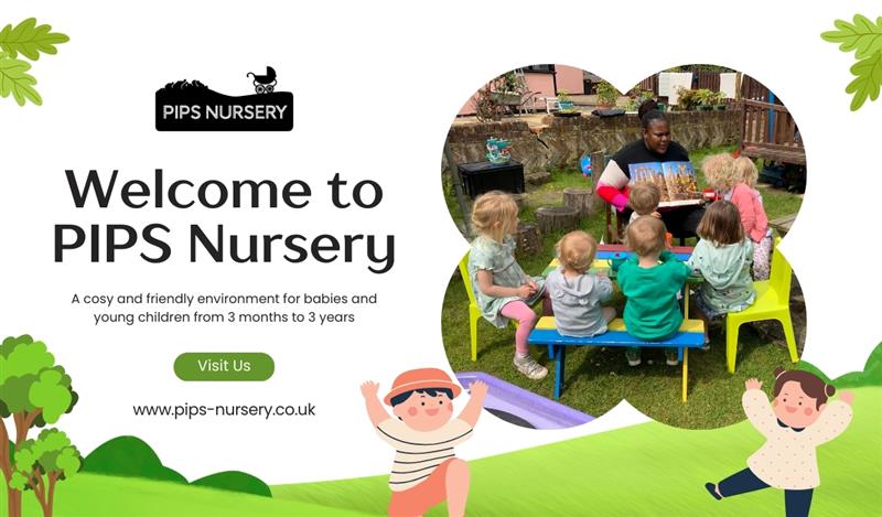 Children Sitting Outdoors in a Circle Listening to a Story at Pips Nursery