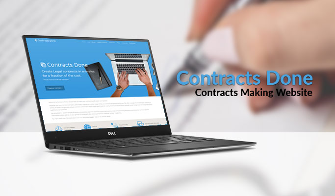 Legal Contracts Website Interface