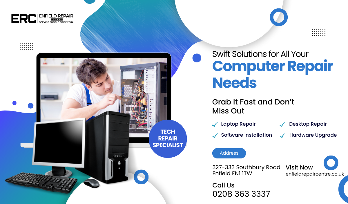 Enfield Repair Centre Computer Repair Services Banner