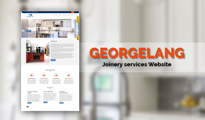 High-quality joinery work showcased on Georgelang's website.