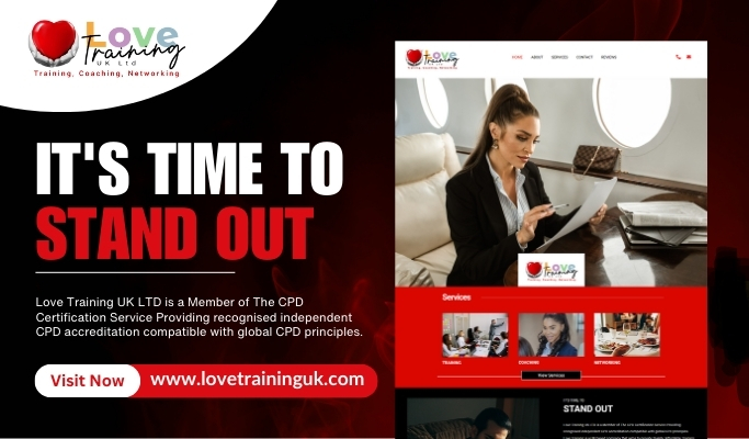 Love Training Website Design Portfolio Case Study