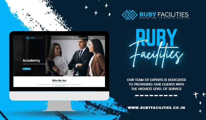 Ruby Facilities Website Design Portfolio Case Study