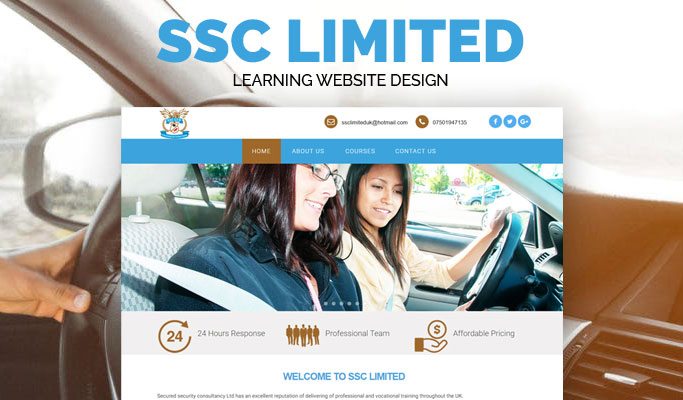 Secured Security Consultancy Limited website homepage screenshot